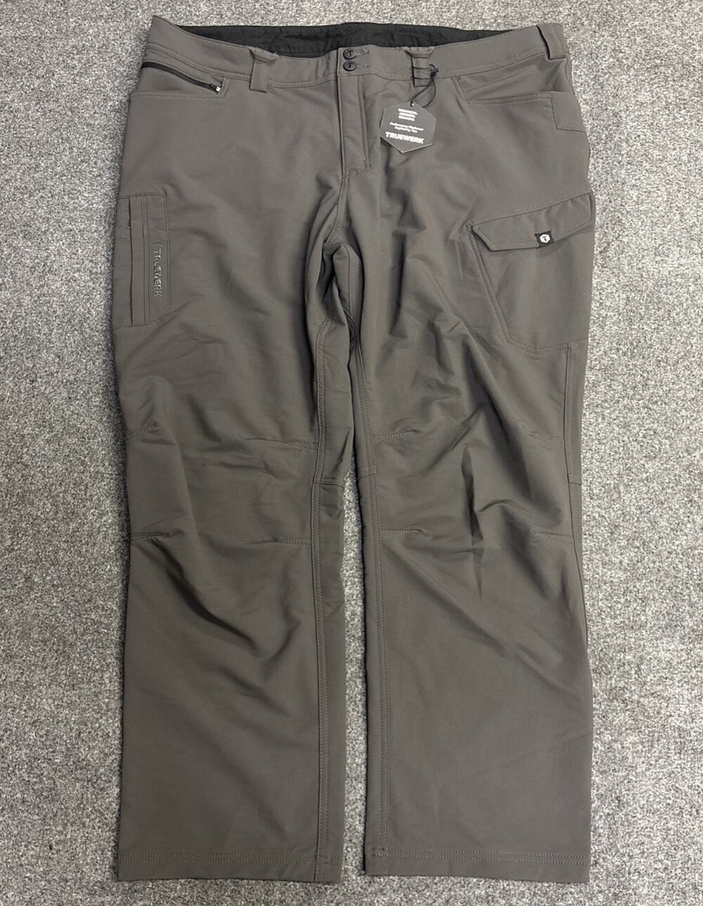 NEW TRUEWERK Men’s T2 Werkpant in Deep Grey - Size 40W x 30L